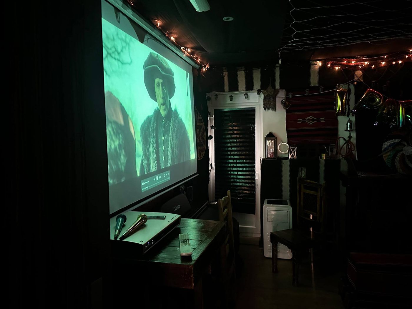 A selected film screening for the audience